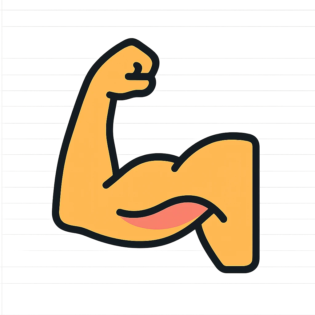 sportsmans triceps emoji