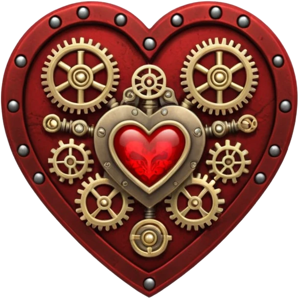 Death Korps Of Krieg Heart Steampunk love heart emoji