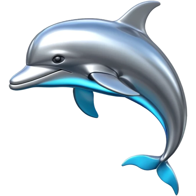 robotic dolphin emoji