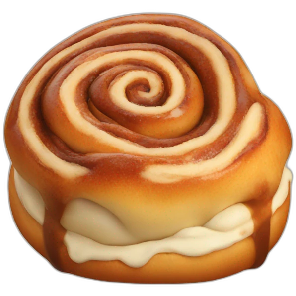 cinnamon bun emoji