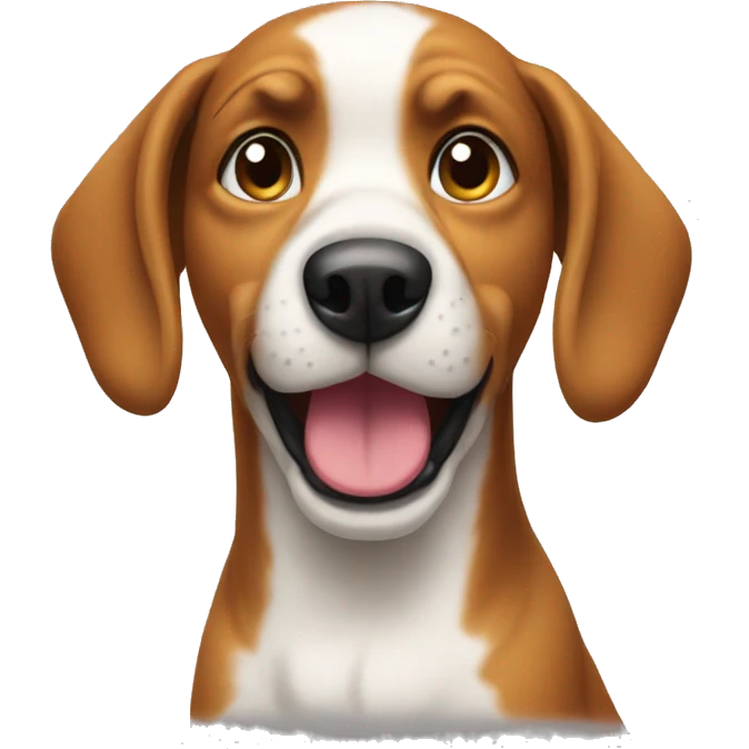 Sassy dog emoji