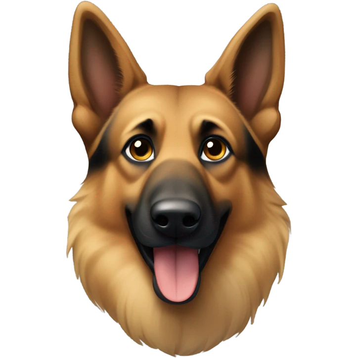 German shepherd  emoji