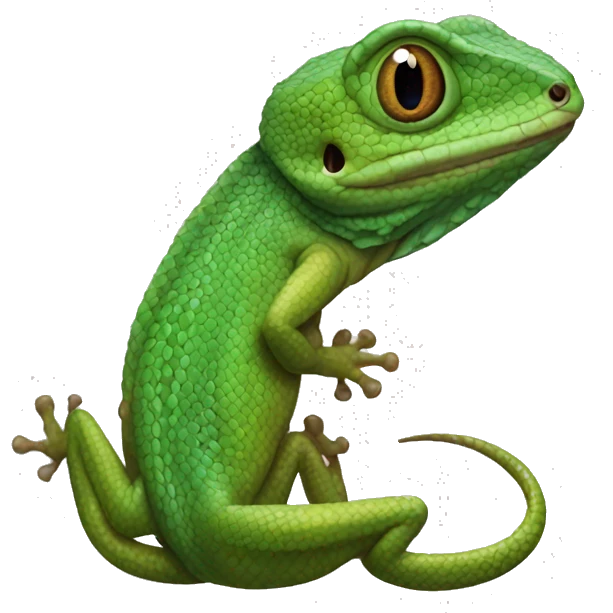 Puerto Rican Ground Lizard emoji