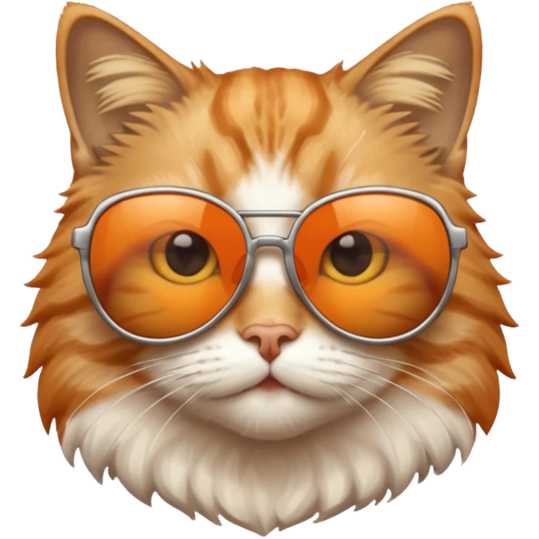 Cat wearing sunglasses emoji