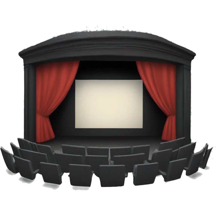 black box theatre emoji