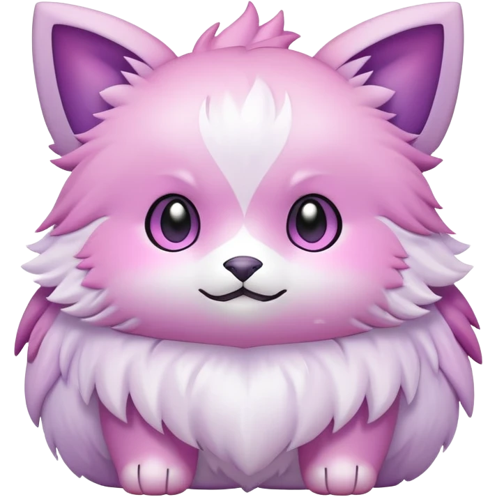 Pastel Violet gradients Fakemon-creature Sakura  emoji