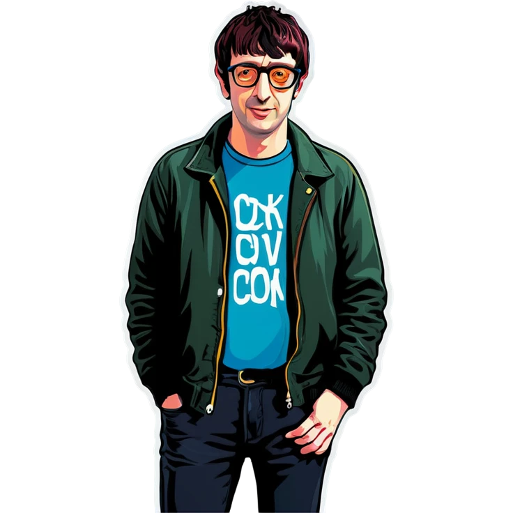 Graham Coxon saying “OK” emoji