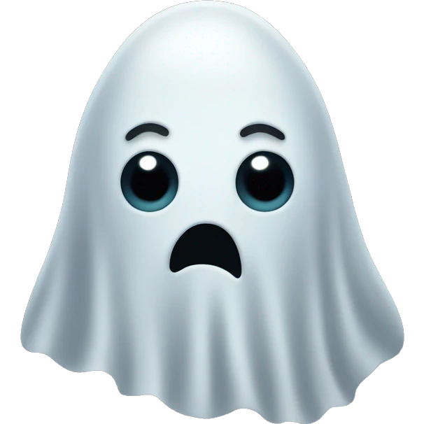 funny ghost emoji