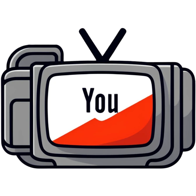YouTube logo speedy fast version emoji