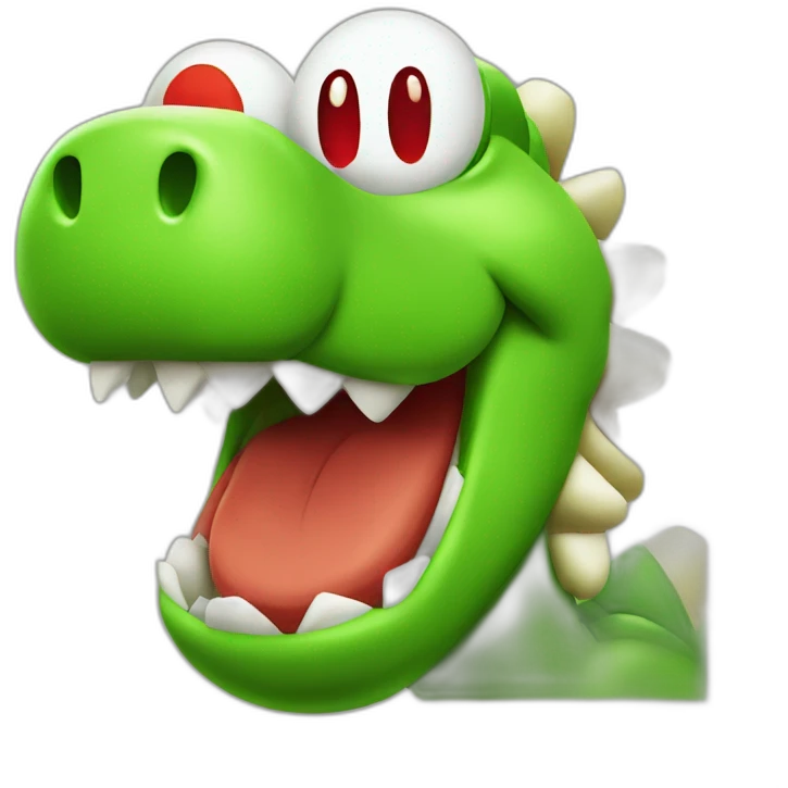 super-mario YOSHI  emoji