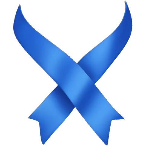 Blue ribbon  emoji