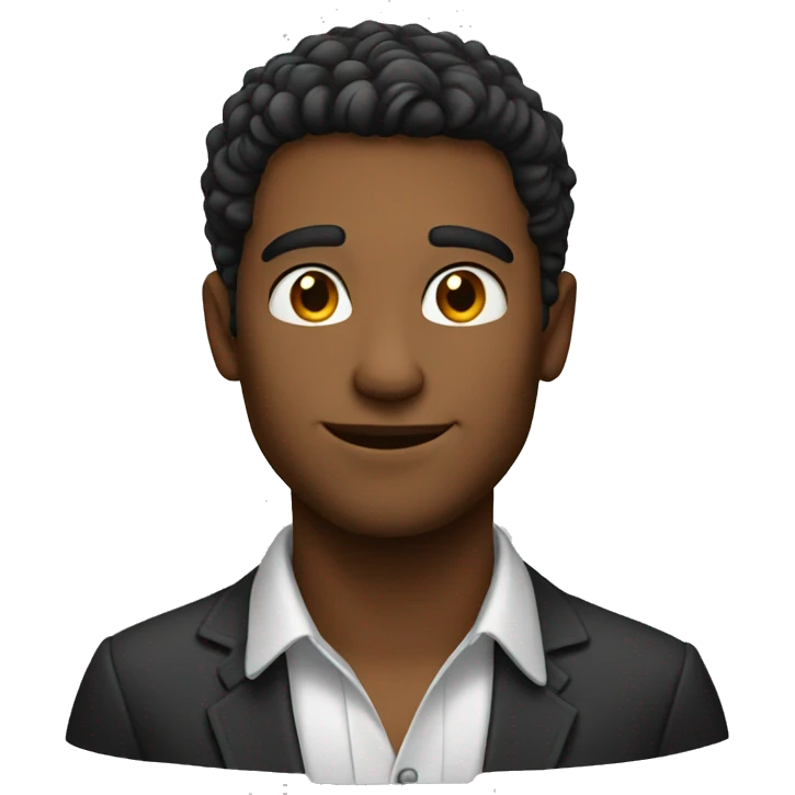 handsome guy emoji