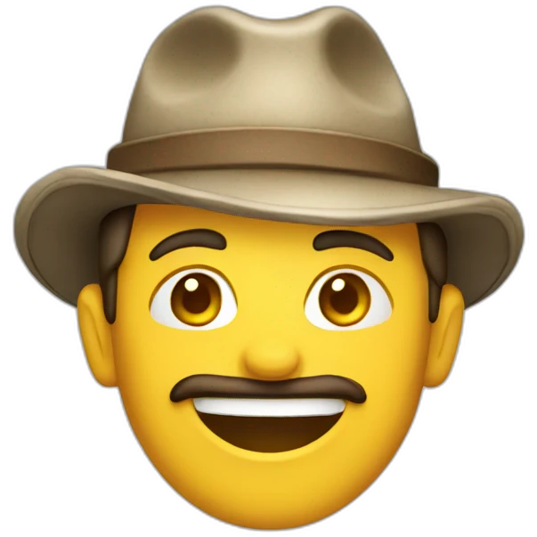explorer happy , face emoji