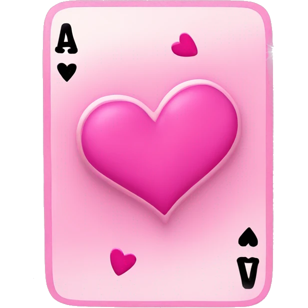 Pink uno reverse card with hearts and sparkle emoji