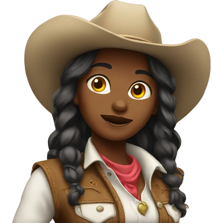 Cowgirl emoji