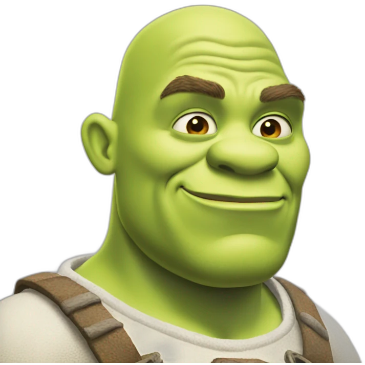 white-shrek emoji