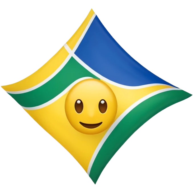 emoji inspirado na bandeira do Pará, Brasil, sem texto emoji