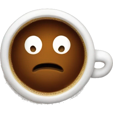 Hot coffee emoji