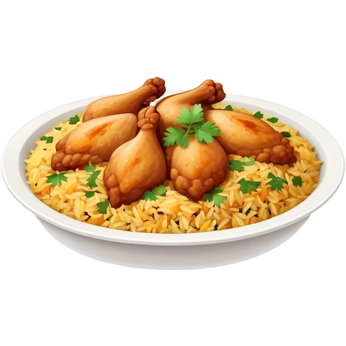 Chicken biriyani  emoji