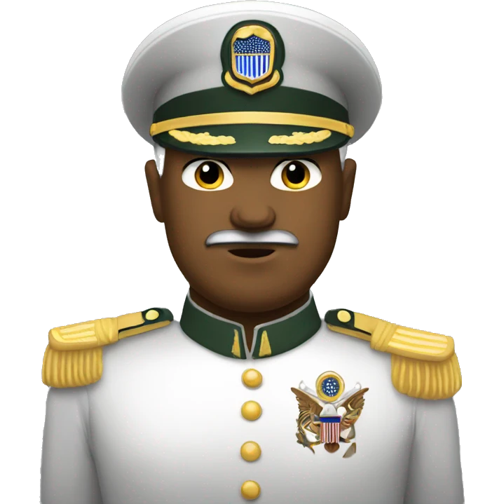 white general of army usa angry emoji