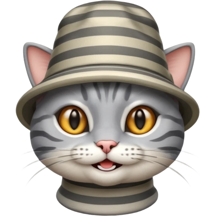 Cat in the hat emoji