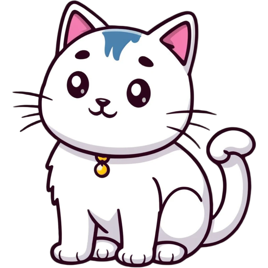 sparkly cat emoji