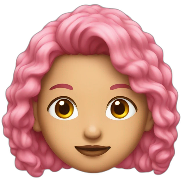Tusi rosado  emoji