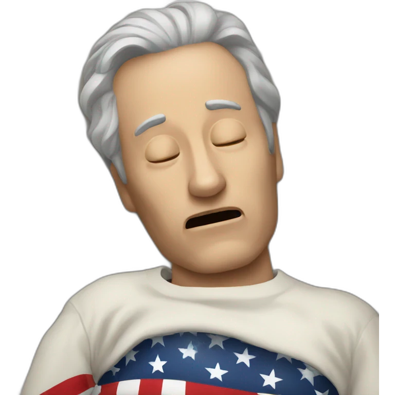 dying american emoji