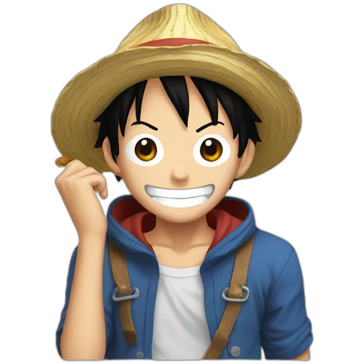 Luffy emoji