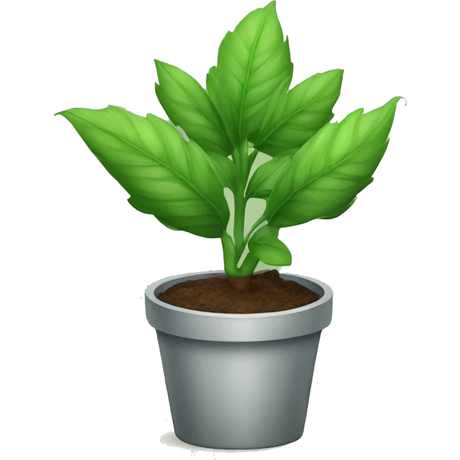 A Plant emoji