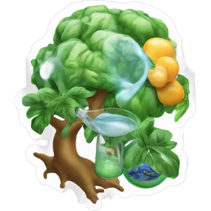 create a sticker related to biology emoji