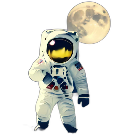 Moon walk emoji
