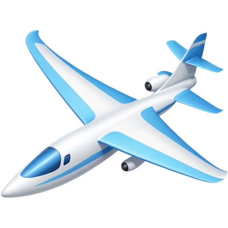 glider, large wingspan, white emoji