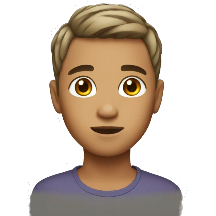 short hair emoji
