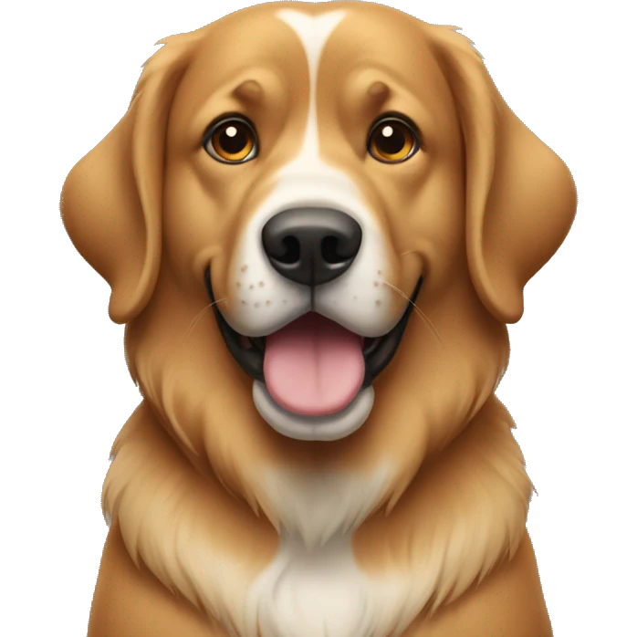 a big dog emoji