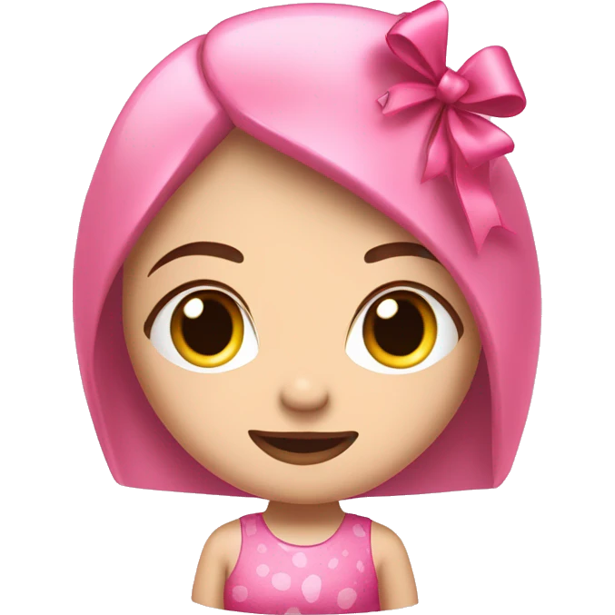 A pink coquette ￼gift box emoji
