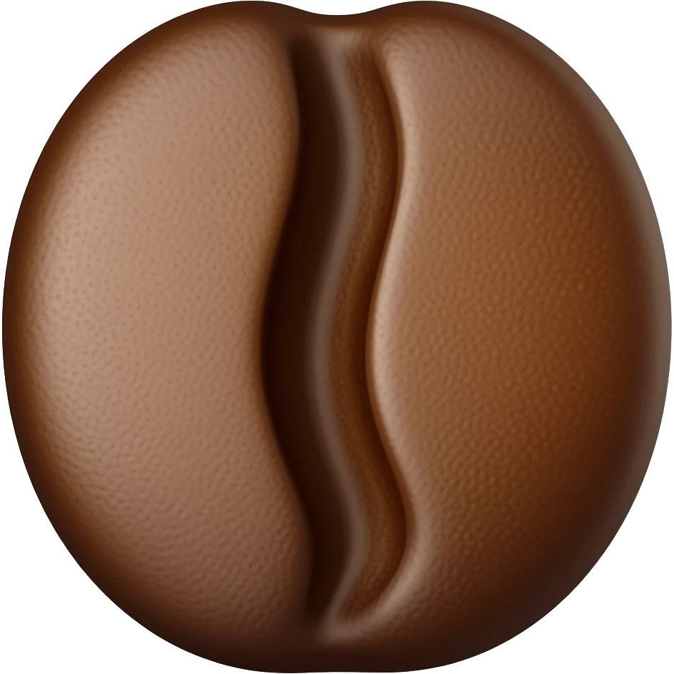 Kahve çekirdeği emoji
