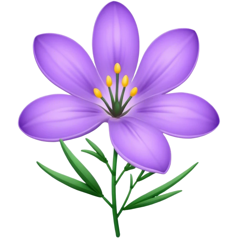 Lavander flower  emoji