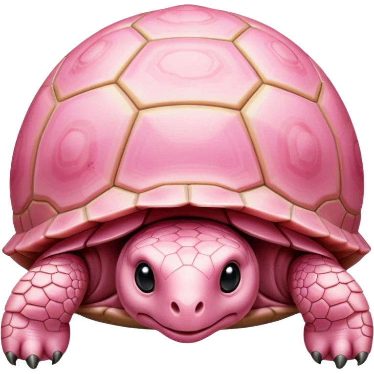 pastel pink tortoise  emoji
