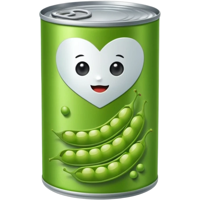 green peas can emoji