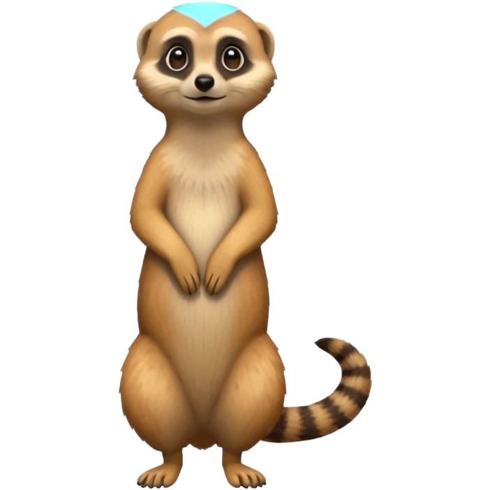 A meerkat standing  emoji