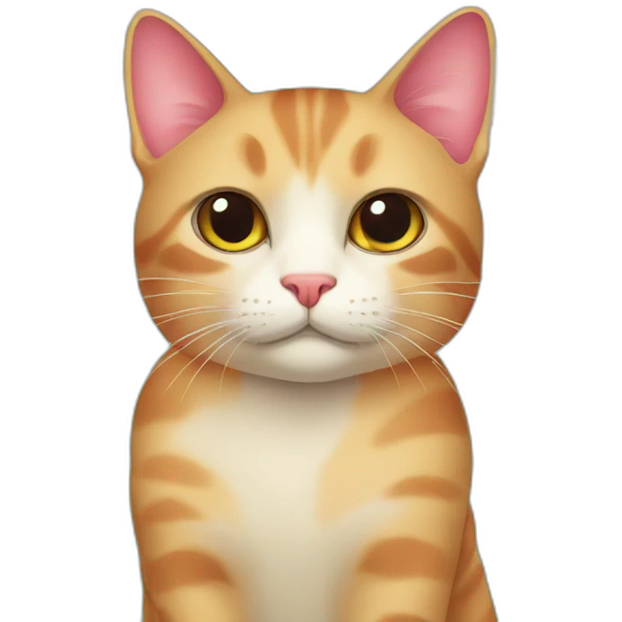 cat strawberry emoji