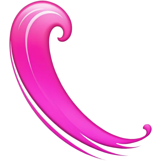 Pink streak emoji