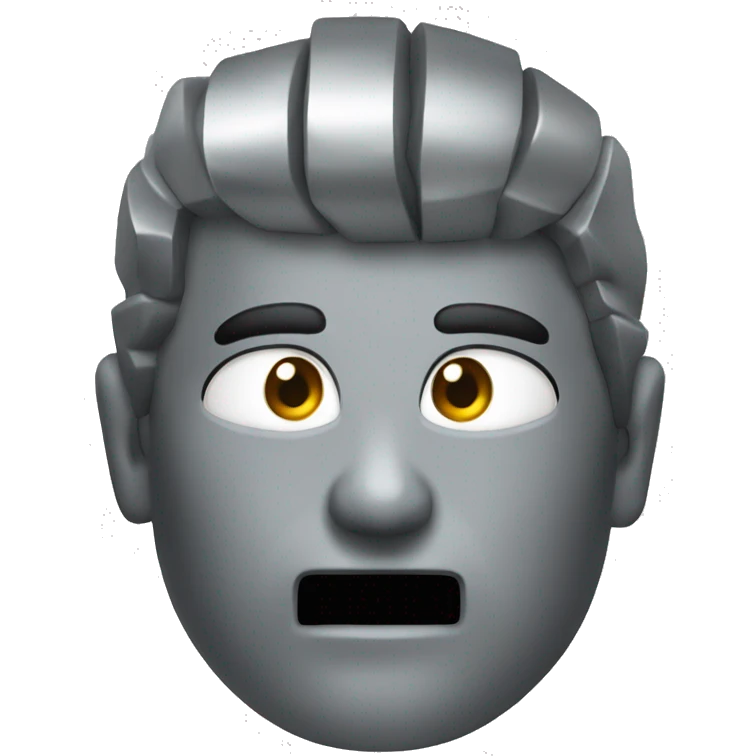 Iron metal emoji