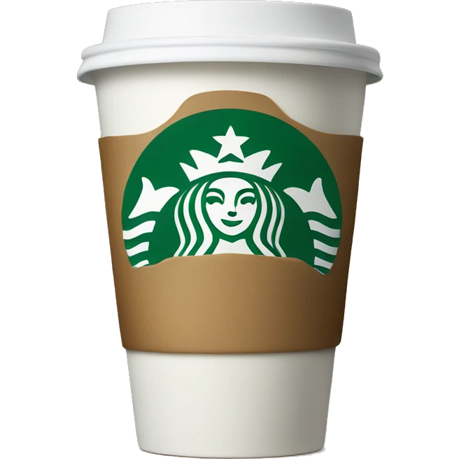 starbucks cup emoji