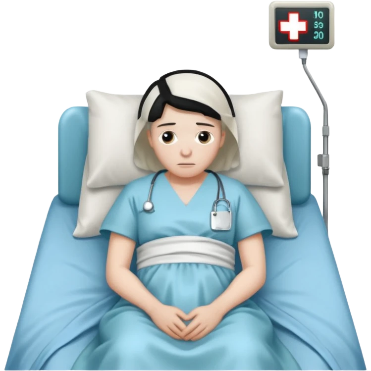 Suffering from a disease that makes strenuous exercise unsuitable emoji