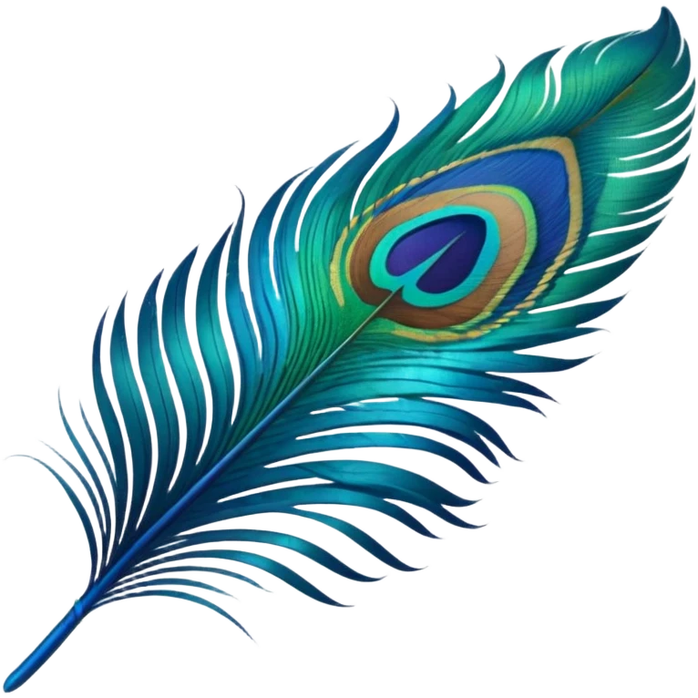 Krishna's pankh emoji