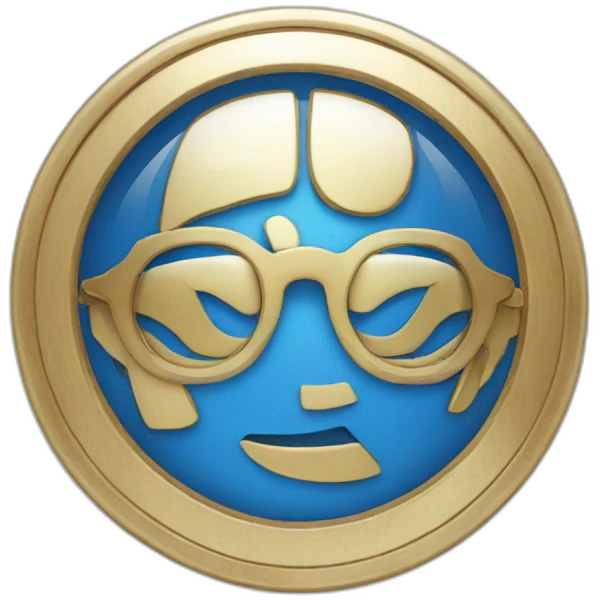 Un badge certifié bleu comme ceux de Instagram  emoji
