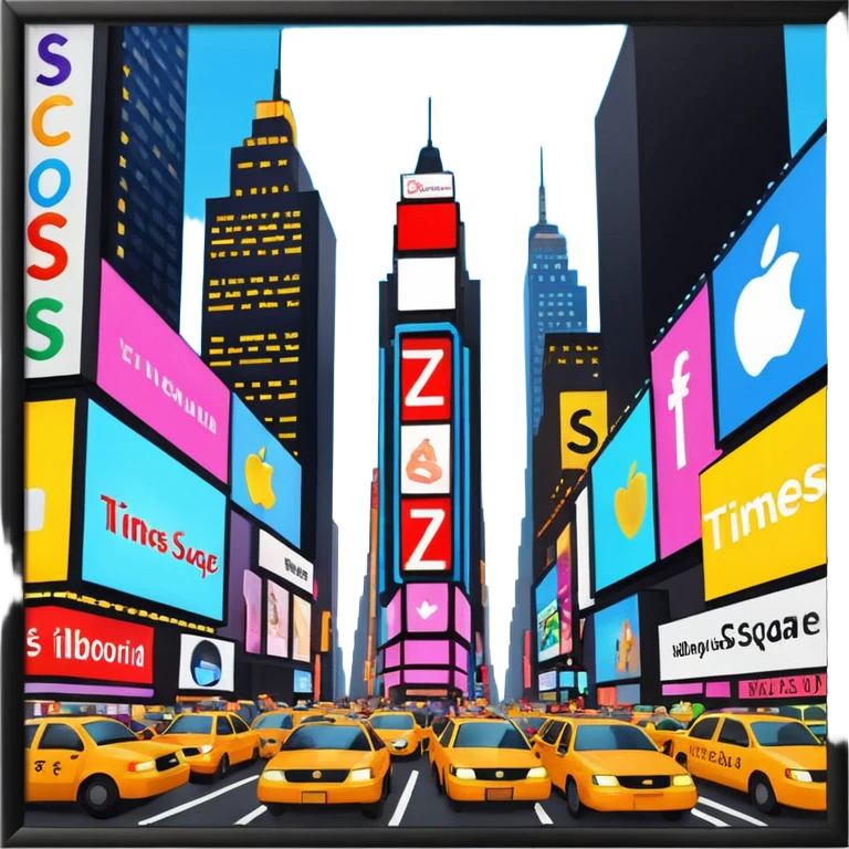Times Square emoji