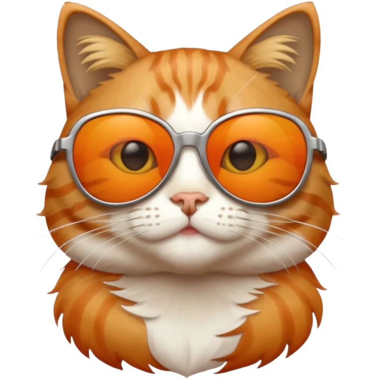 Cat wearing sunglasses emoji
